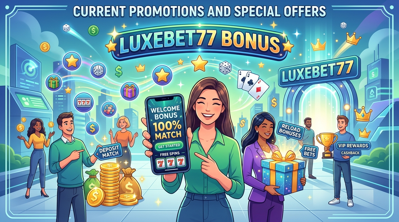အကောင်းဆုံး Luxebet77 ဘောနပ်စ်များ