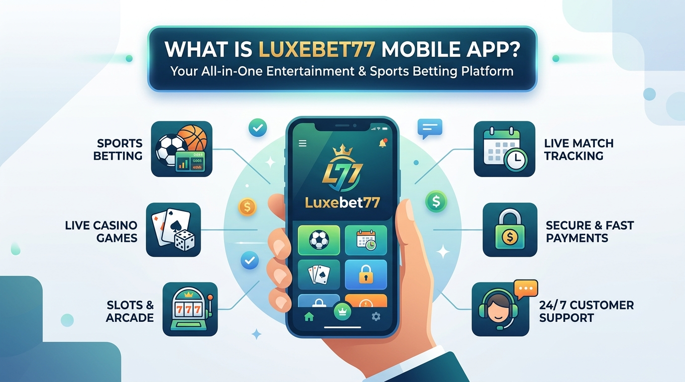 Luxebet77 မိုဘိုင်းအက်ပ် – ဒေါင်းလုဒ်ဆွဲရန် လွယ်ကူသောလမ်းညွှန်
