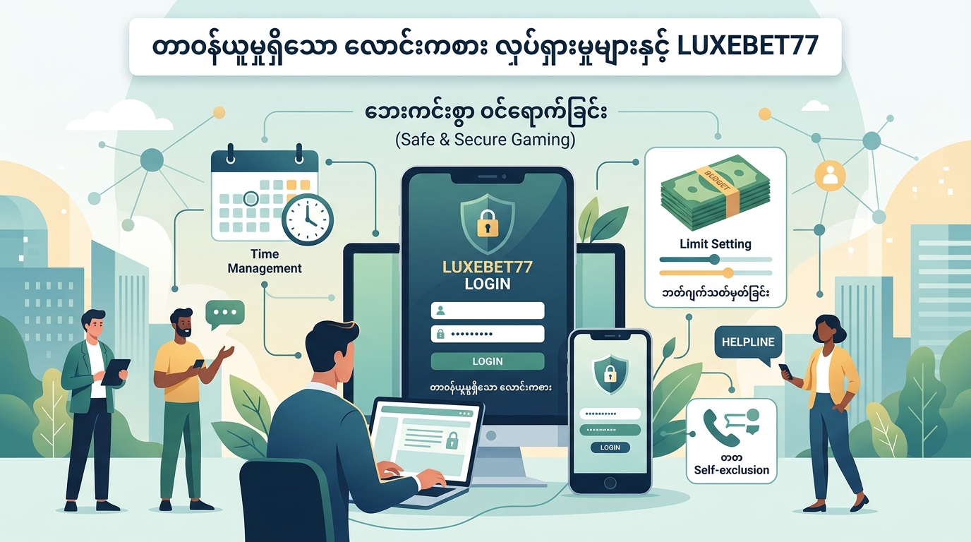 LUXEBET77 login ပြုလုပ်ရန် အဆင့်ဆင့် လမ်းညွှန်
