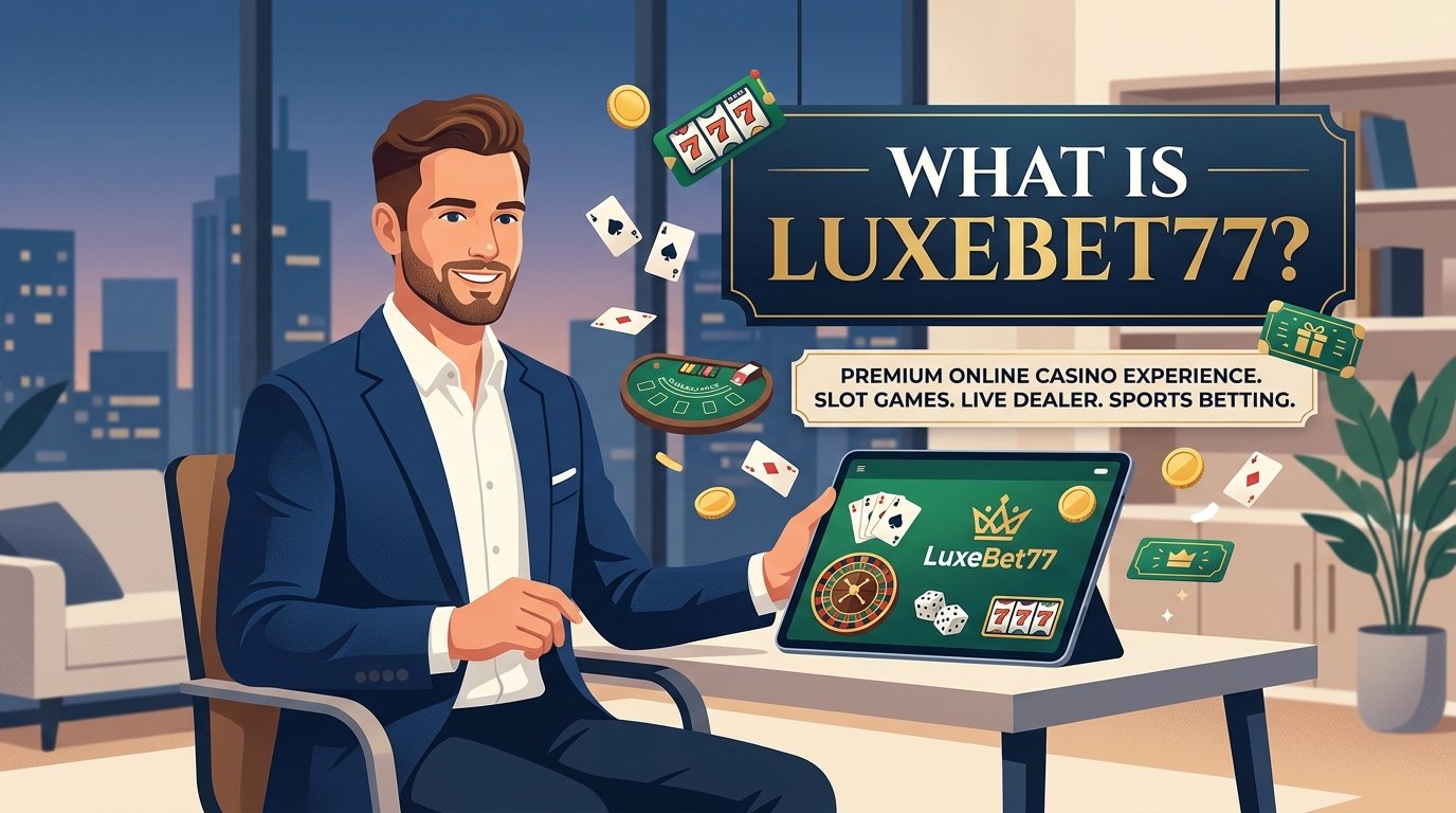 LuxeBet77 online casino ဆိုသည်မှာ အဘယ်နည်း။