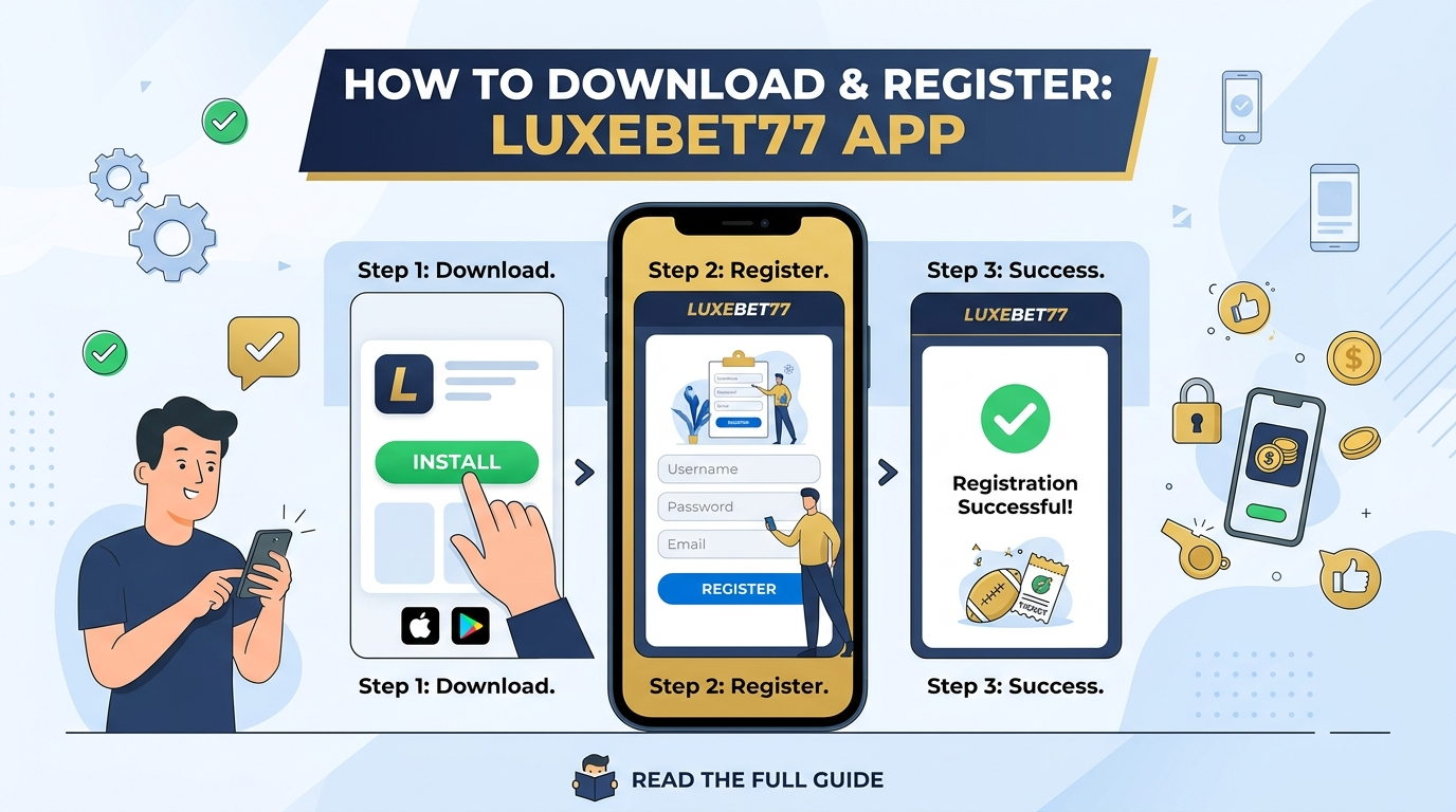 Luxebet77 သို့ ငွေသွင်း ငွေထုတ် လုပ်နည်းများ