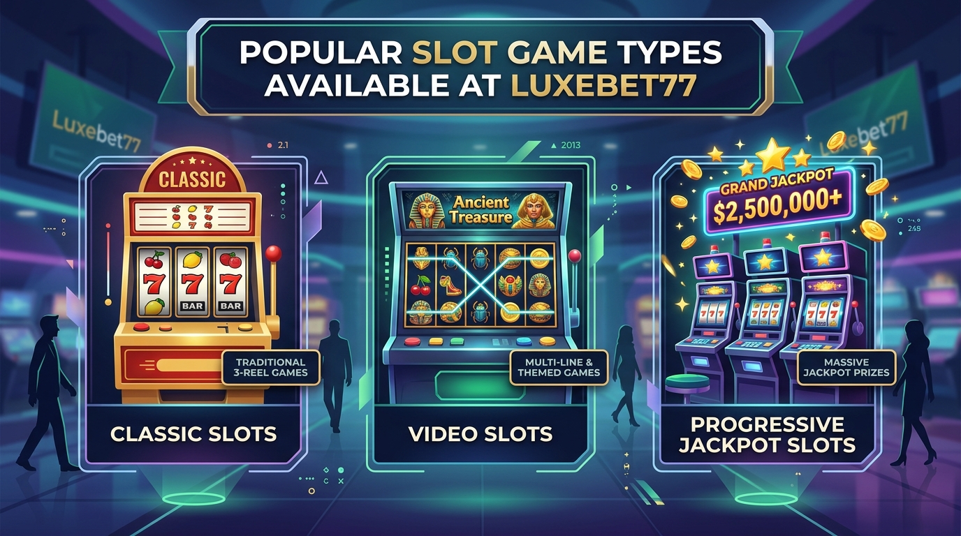 Luxebet77 slot ကစားနည်း အကြံပြုချက်များ