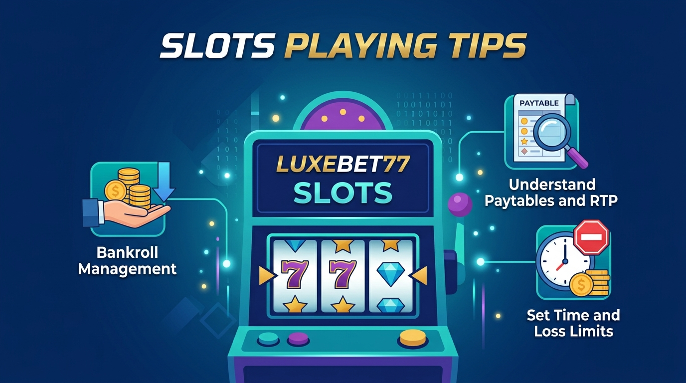 Luxebet77 တွင် ကစားနိုင်သော နာမည်ကြီးစလော့ဂိမ်းအမျိုးအစားများ